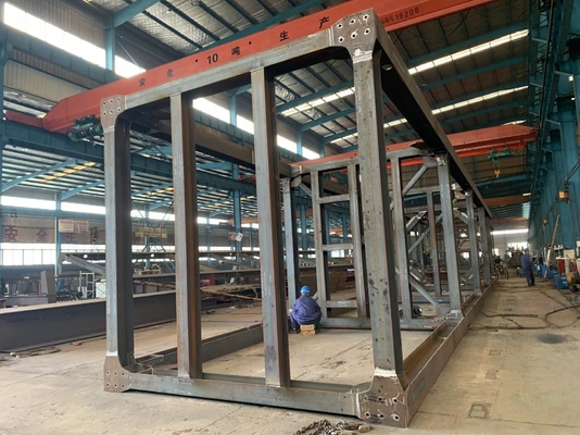 Tipo plataforma pesada de la resbalón del OEM de ASTM de la estructura de acero para la industria química