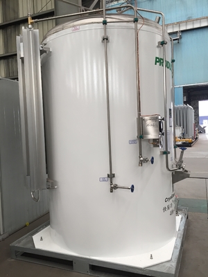 El tanque de almacenamiento criogénico portátil de ASME para 3000L oxígeno-gas licuado para el líquido del aire