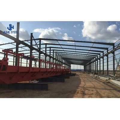 1000 metros cuadrados Prefabricado Estructura de acero prefabricada Edificio de almacén para fábrica de alimentos