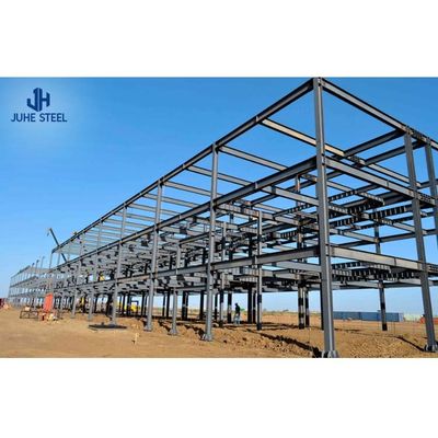 1000 metros cuadrados Prefabricado Estructura de acero prefabricada Edificio de almacén para fábrica de alimentos