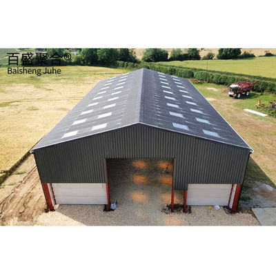 Construcciones de cobertizo de granjas de cerdos de largo alcance Prefabricado Indoor Horse Riding Arena Granero Cobertizo Casa Diseño de salón