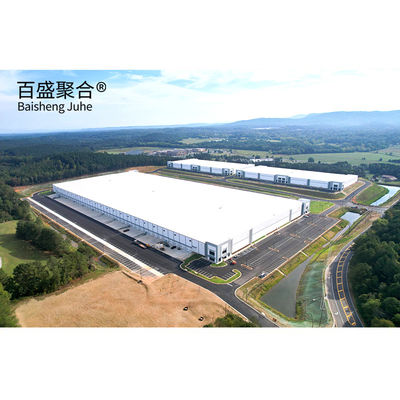 Estructura prefabricada de amplia extensión para estructura de acero Taller de almacenamiento Hangar Casa