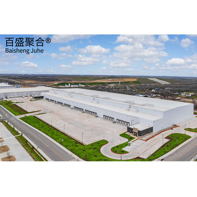 Unidad de refrigeración industrial con estructura de acero de conexión de pernos