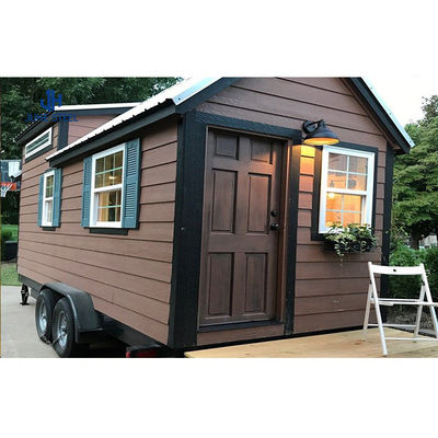 Casa de contenedores plegable con 50/75mm EPS panel sandwich pared y piso de chasis de acero
