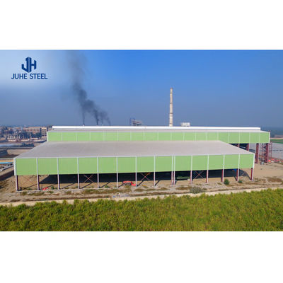 Construcción de marcos metálicos de acero de grado Q235/Q345B para talleres prefabricados