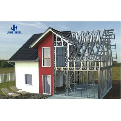 Casa de contenedores galvanizada de instalación rápida y ligera para vivienda popular