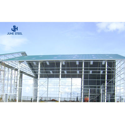 Estructura de acero de color personalizada Marco de acero ligero de gran envergadura para edificios fabricados