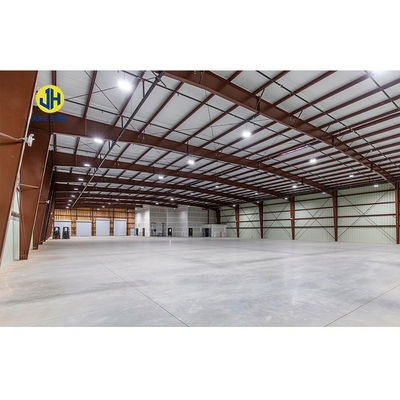 Taller de coberturas prefabricadas de estructuras de acero en el estándar GB con ventana de aleación de aluminio