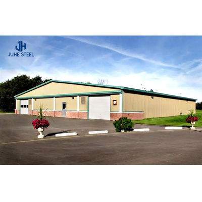 Taller de coberturas prefabricadas de estructuras de acero en el estándar GB con ventana de aleación de aluminio