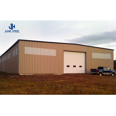 Taller de coberturas prefabricadas de estructuras de acero en el estándar GB con ventana de aleación de aluminio