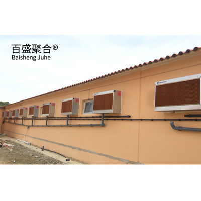 Casas prefabricadas de granja de cerdo con servicio de procesamiento de flexión y puerta corredera