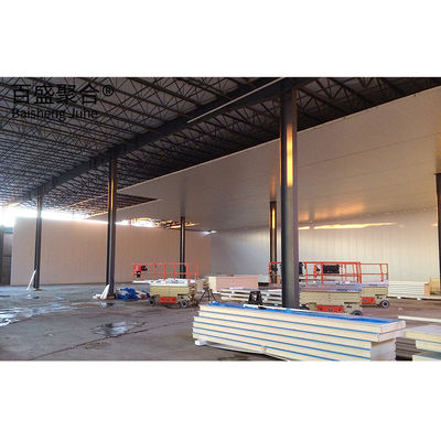 Sala de almacenamiento en frío de gran capacidad para estructuras de acero Taller Almacén Hangar Casa