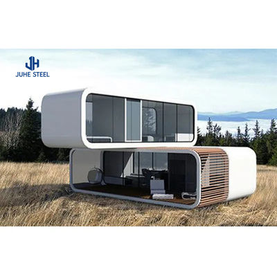 Casas prefabricadas modulares montadas en una casa de contenedores para una fácil instalación