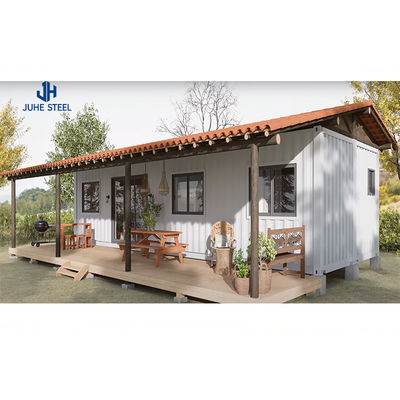 Casas prefabricadas modulares montadas en una casa de contenedores para una fácil instalación