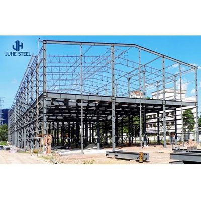 Granjas de ganado prefabricadas Granjas de vacas Granjas de vacas con puente de estructura de acero duradero