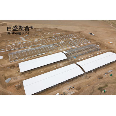 Construcción de grado de acero personalizable Construcciones prefabricadas de granjas de cerdos para el servicio de flexión