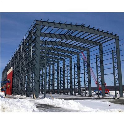 Estructura de acero fabricada profesional almacén de montaje rápido diseño moderno prefab