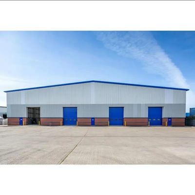 Taller de acero 1000 metros cuadrados Edificio de almacén prefabricado para alimentos