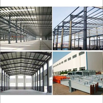 Taller de acero 1000 metros cuadrados Edificio de almacén prefabricado para alimentos