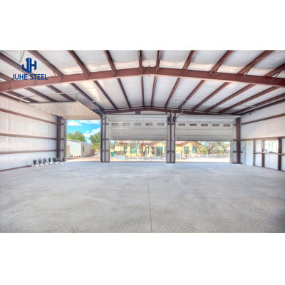 Easy Assemble Prefab Metal Steel Structure Garage para automóviles con vigas de acero sólidas en forma de H