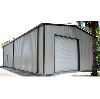 Estructura de acero Edificio de almacén Garajes prefabricados Equipos de construcción con diseño AutoCAD