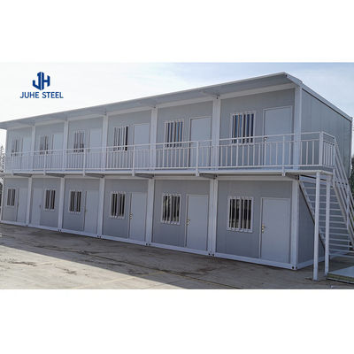 Casa de contenedores de lujo de acero plegable prefabricada de caravana de 20/40 pies para todos los lugares