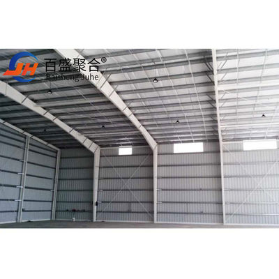 Hangar de estructura de acero certificado ISO9001 2008/CE/BV para aviones comerciales y privados