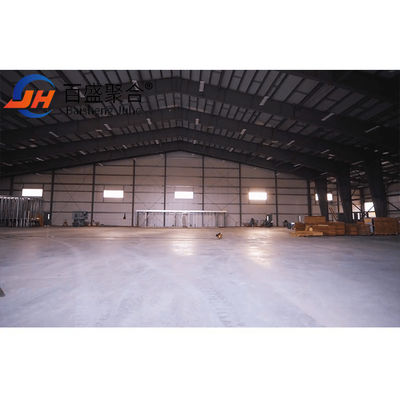 Hangar de estructura de acero certificado ISO9001 2008/CE/BV para aviones comerciales y privados