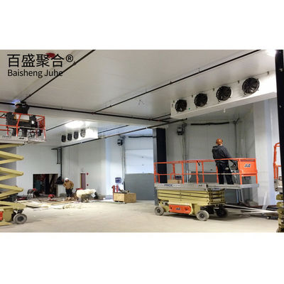 Estructura de acero de almacenamiento en frío prefabricada / Almacén / Taller de acero ligero Q355 Q235