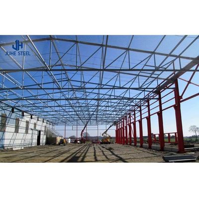 Edificios prefabricados industriales de estructura de acero con estructura de marco con norma ASTM