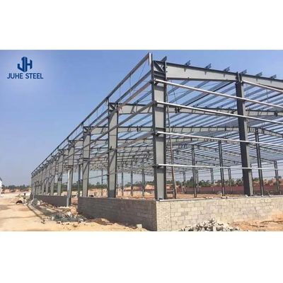 Edificios prefabricados industriales de estructura de acero con estructura de marco con norma ASTM