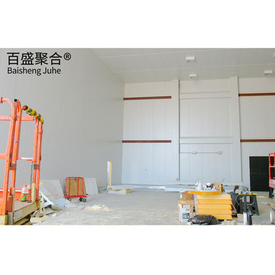Taller prefabricado Almacenamiento en frío Construcción de almacenes con acero galvanizado C/Z