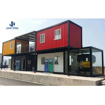 Casa de contenedores expandible de 20 pies en lujosas casas móviles plegables prefabricadas 3 en 1