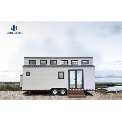 Casa prefabricada CAD/3D de color personalizado para edificios de contenedores modernos de dos pisos de lujo