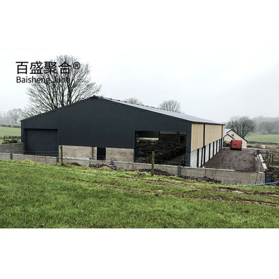 Estancia prefabricada de acero galvanizado en caliente para vacas y pollos