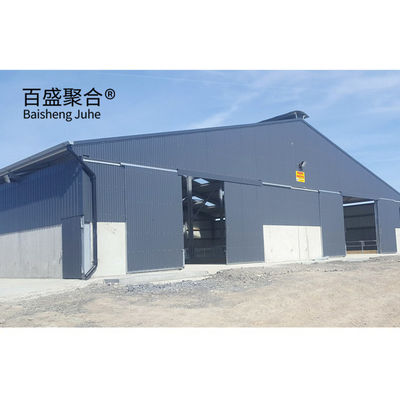 Estancia prefabricada de acero galvanizado en caliente para vacas y pollos