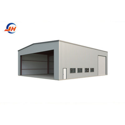 240x250 Tamaño Servicio de procesamiento de soldadura Hangar para la estructura de acero de aeronaves privadas hecha