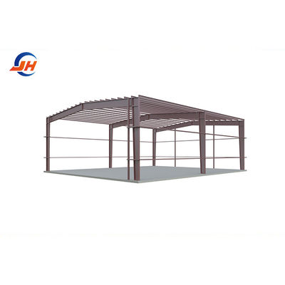 240x250 Tamaño Servicio de procesamiento de soldadura Hangar para la estructura de acero de aeronaves privadas hecha