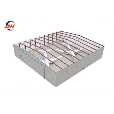 240x250 Tamaño Servicio de procesamiento de soldadura Hangar para la estructura de acero de aeronaves privadas hecha