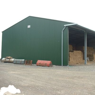 Fácil de instalar Estructura de acero Almacén Q235B/Q345B Acero de bajo carbono C/Z Forma de purlin