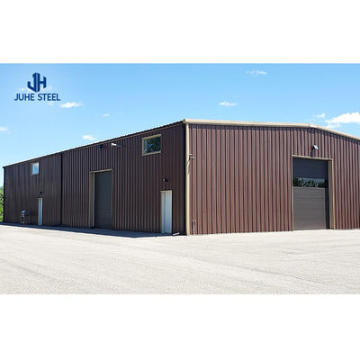 Estructura de acero Almacén/taller/hangar/salón prefabricado para la producción de acero