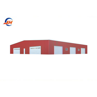Carga de viento 200 km/h Hangar de aviones Tienda prefabricada de metal Hangar de aviones Estándar ASTM