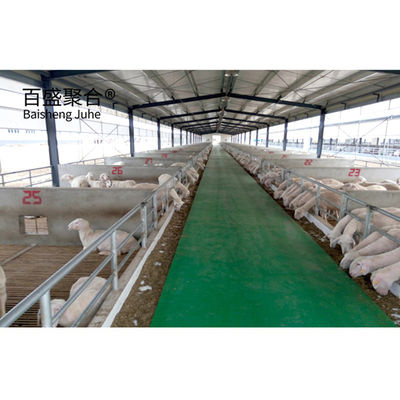 Construcción prefabricada de granjas de acero para granjas de vacas, ovejas, ganado, productos lácteos y cabras