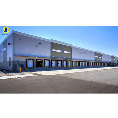 Edificio de oficinas comerciales Taller de estructuras metálicas de acero con techo de paneles sándwich