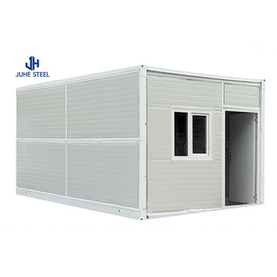 Casas prefabricadas de contenedores con chasis de acero de 18 mm de tablero MGO de 15 mm de piso de vinilo