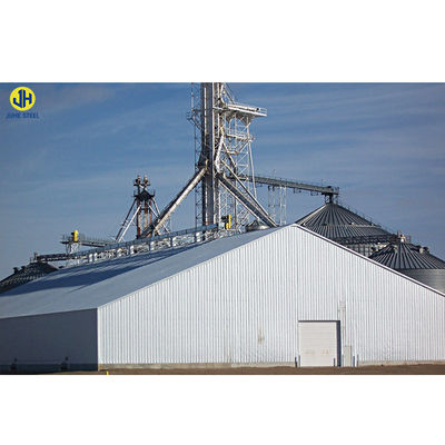 Planta de pintura de vigas de acero sólidas en forma de H Talleres prefabricados de metal