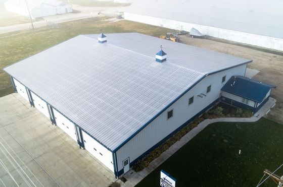 Q235B Fabricación de estructuras metálicas prefabricadas de acero Taller para la venta Almacén de almacenamiento