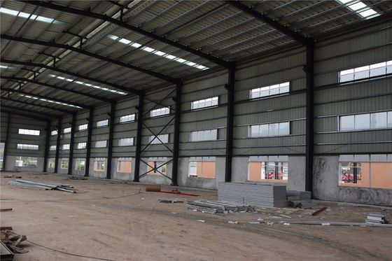 Q235B Fabricación de estructuras metálicas prefabricadas de acero Taller para la venta Almacén de almacenamiento