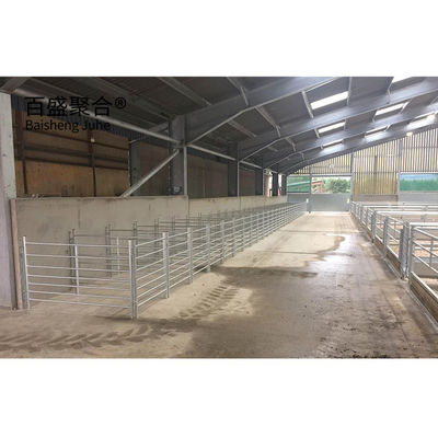 Q235 Solución de cultivo de acero de acero con bajo contenido de carbono para una vivienda animal eficaz y segura