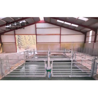 Q235 Solución de cultivo de acero de acero con bajo contenido de carbono para una vivienda animal eficaz y segura